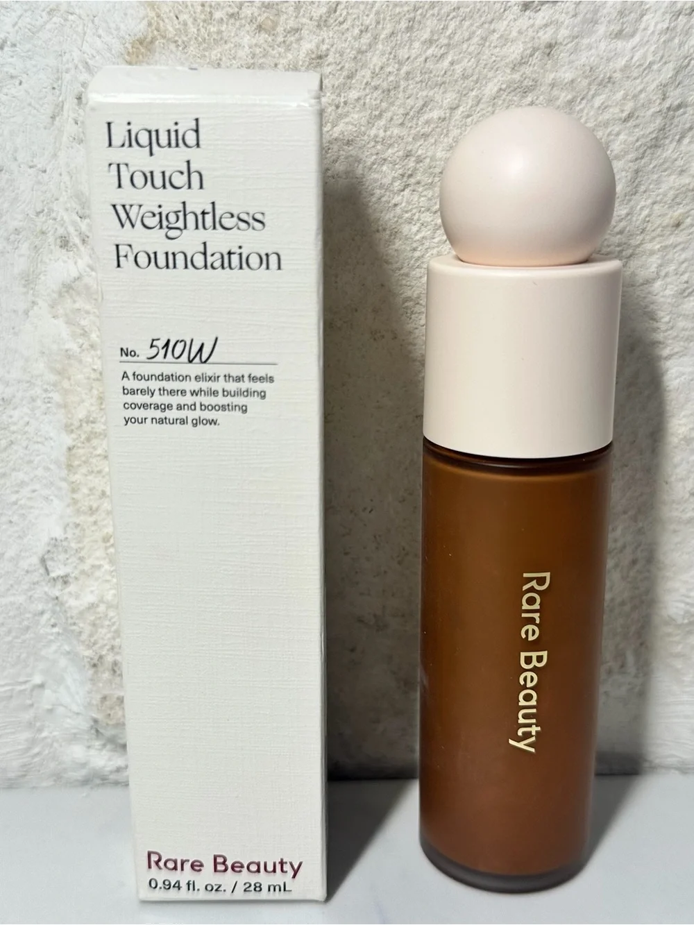 ⭐ NEW Rare Beauty Liquid Touch Weightless Foundation ⭐ Shade: 510W 0.94 oz